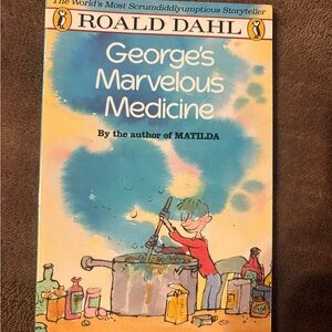 George's Marvelous Medicine - Illustrated Children's Book vintage 1982